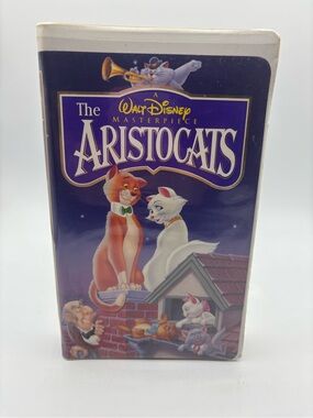 Walt Disney The Aristocats VHS Clamshell Case
